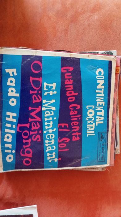Discos vinil vintage de coleção