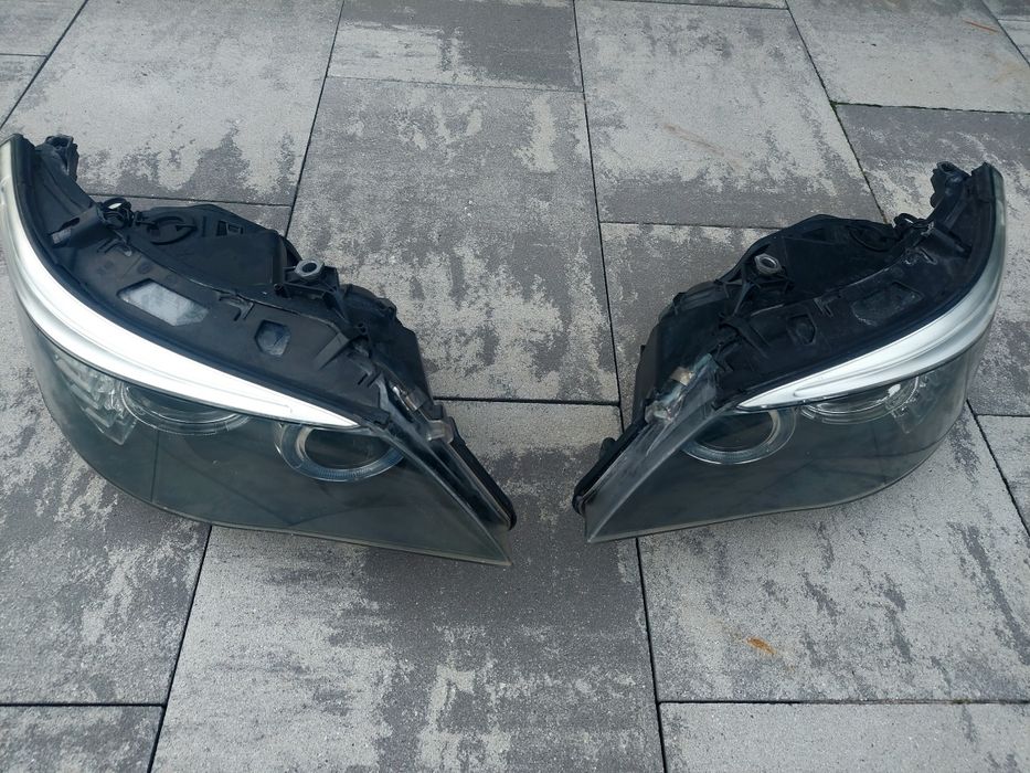 Reflektor lampa przód prawa xenon /europejska/ Bmw 5 e60 e61 lift fl