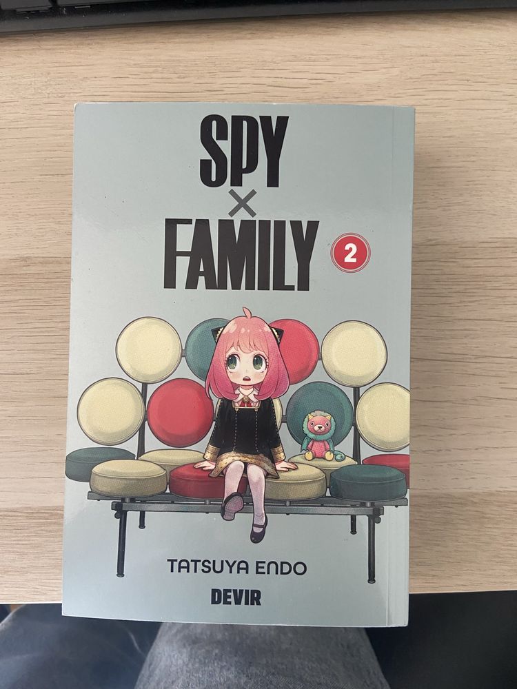 mangas spyxfamily 1 e 2