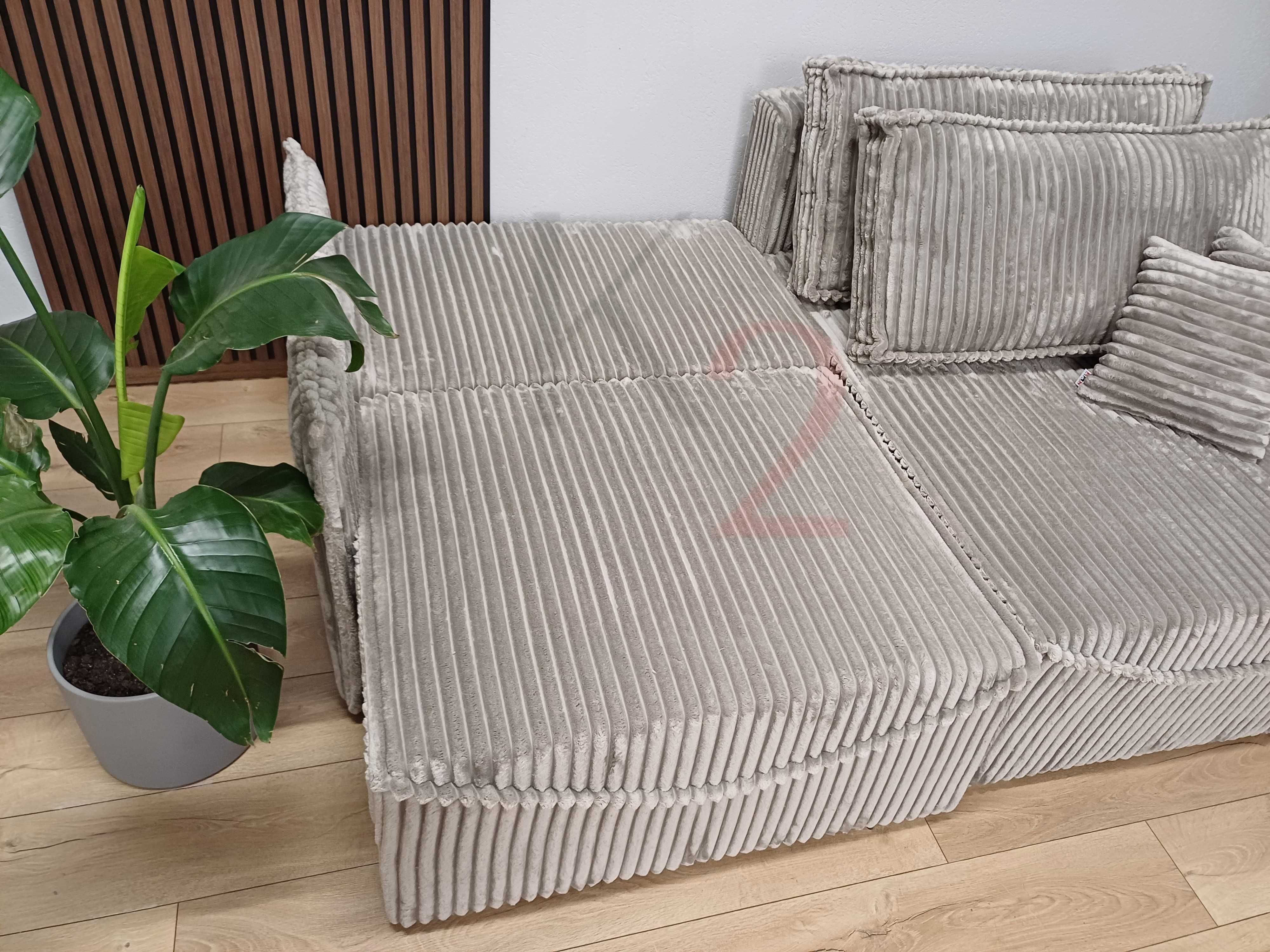 Narożnik WERA, prążkowany, młodzieżowa, sofa, kanapa, hotelowa, design