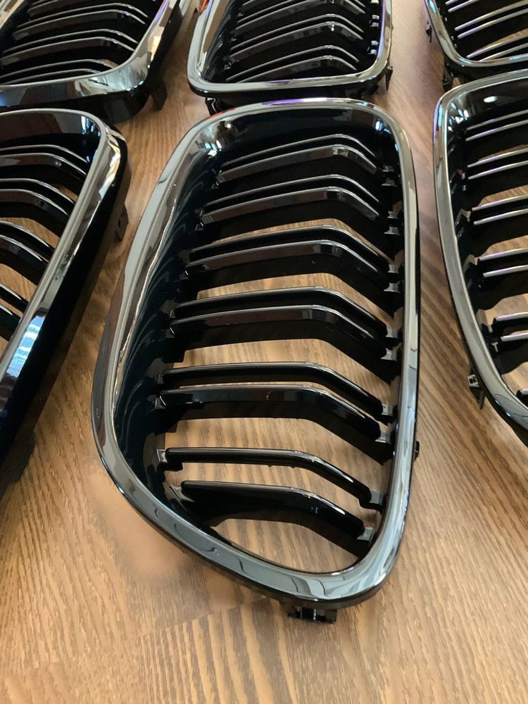 Решетка ноздри бмв BMW F10 E60 F30 Е90 G20 G30 F25 F15 G05 F48 F07 F34