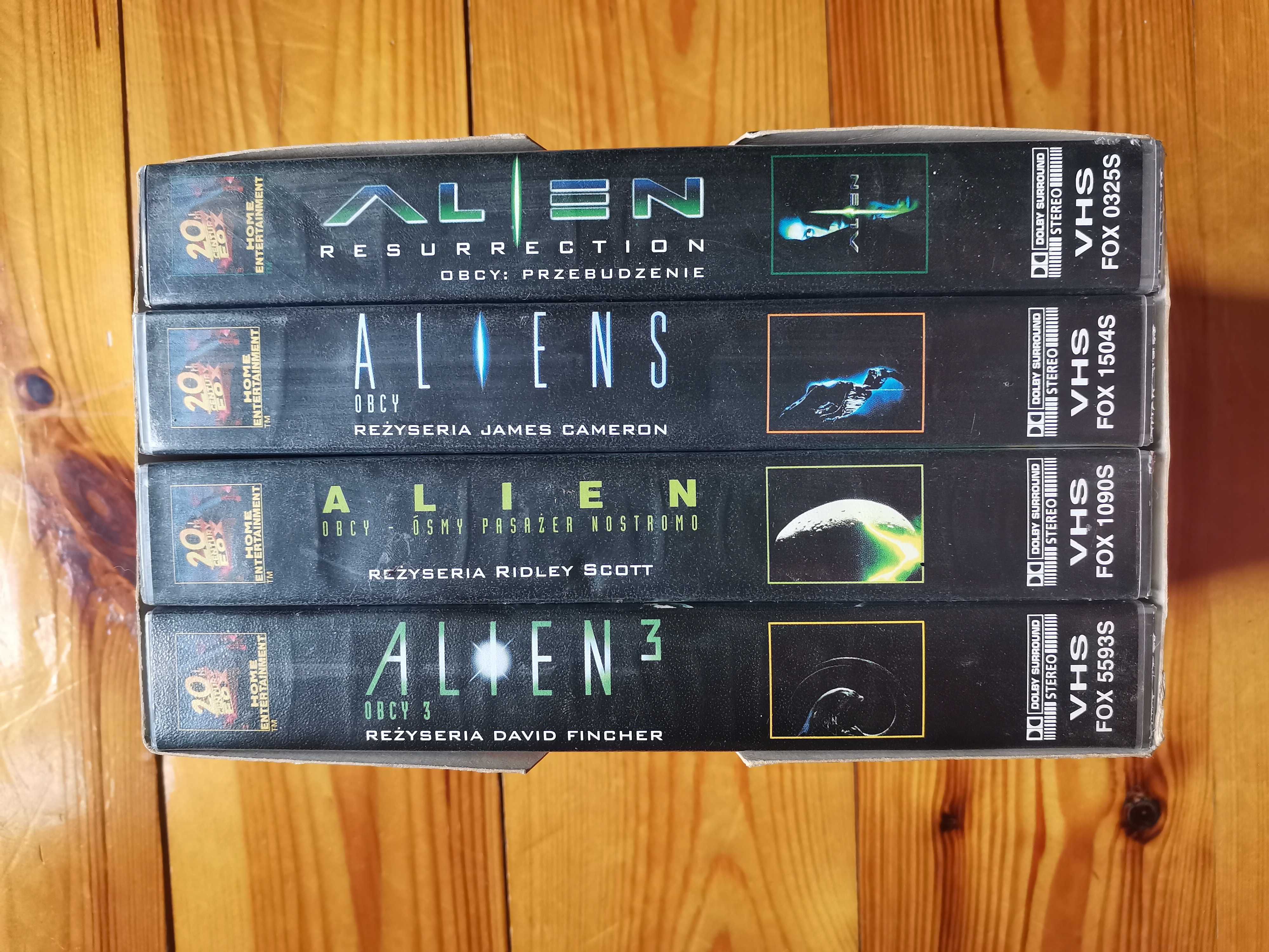 Saga ALIEN 4 kasety VHS