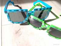 Okulary słoneczne  minecraft