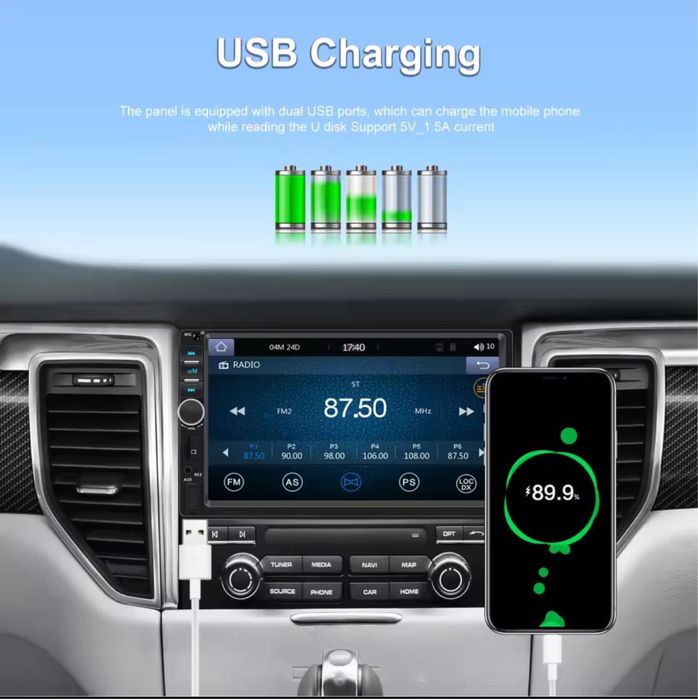 Radio ecra universal