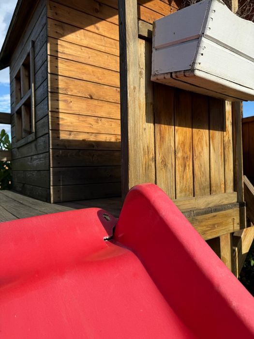 Domek drewniany dla dzieci