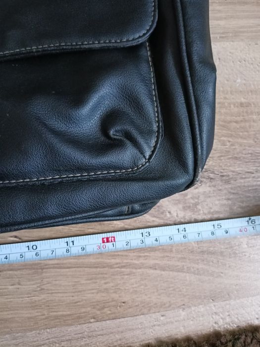 Torebka torba damska ze skóry skórzana czarna na ramię markowa Gabol