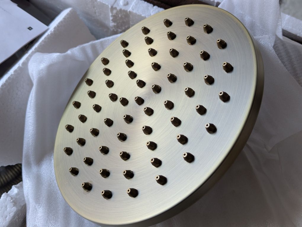 Kolumna Prysznicowa retro bronze bateria słuchawka