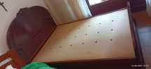 Cama casal mogno macisso