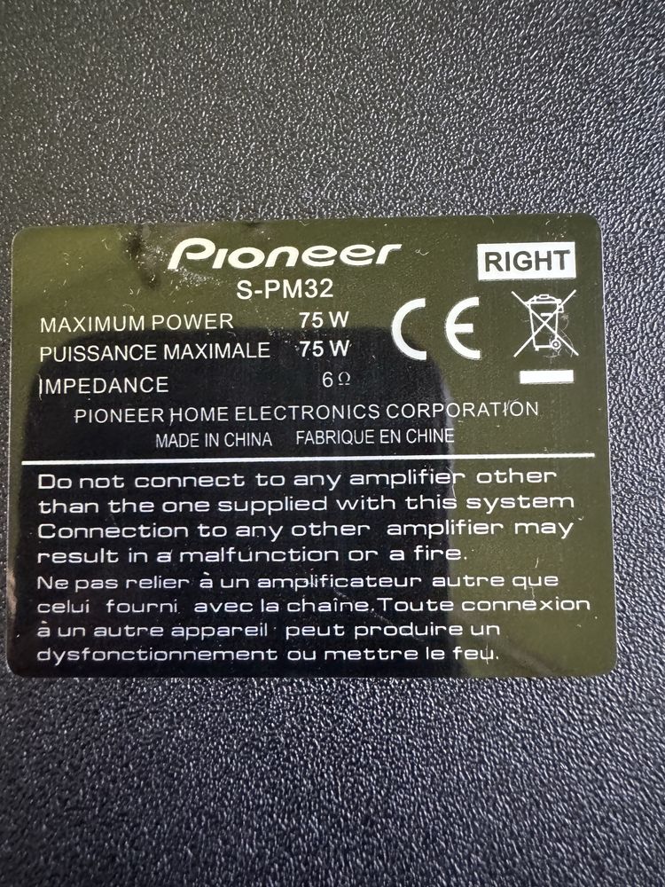 Głośniki/kolumny philips/sharp/pioneer