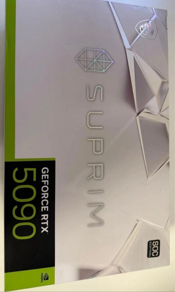 Karta graficzna MSI GeForce RTX 5090 Suprim SOC 32GB GDDR7