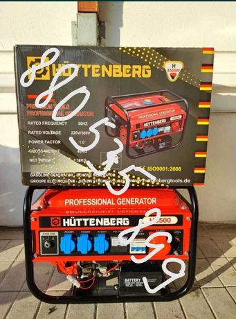 Agregat generator Hüttenberg h8500 E Start Benzin