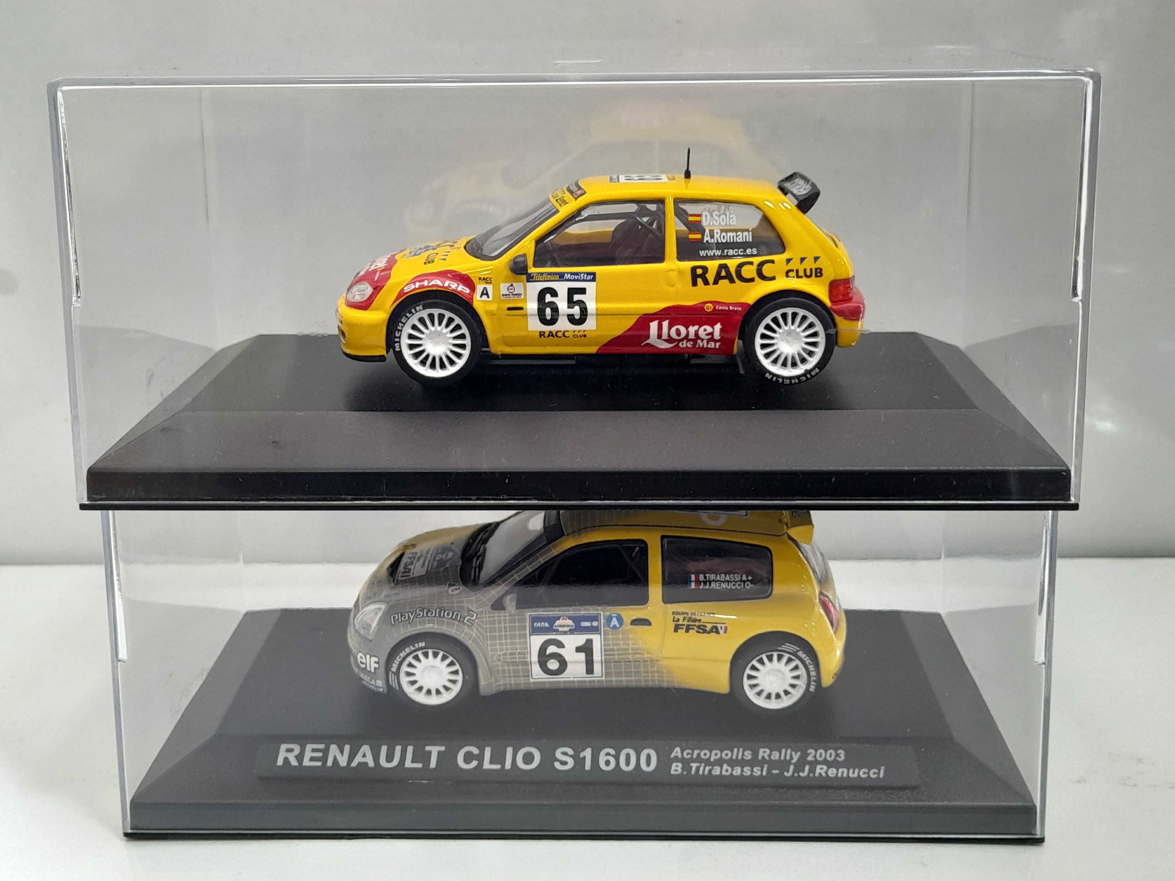 Sortido miniaturas de rally na escala 1/43 - ATUALIZADO