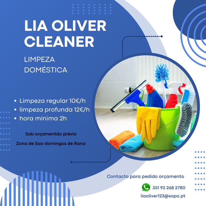 Limpeza domestica Zona de Sao Domingos de Rana