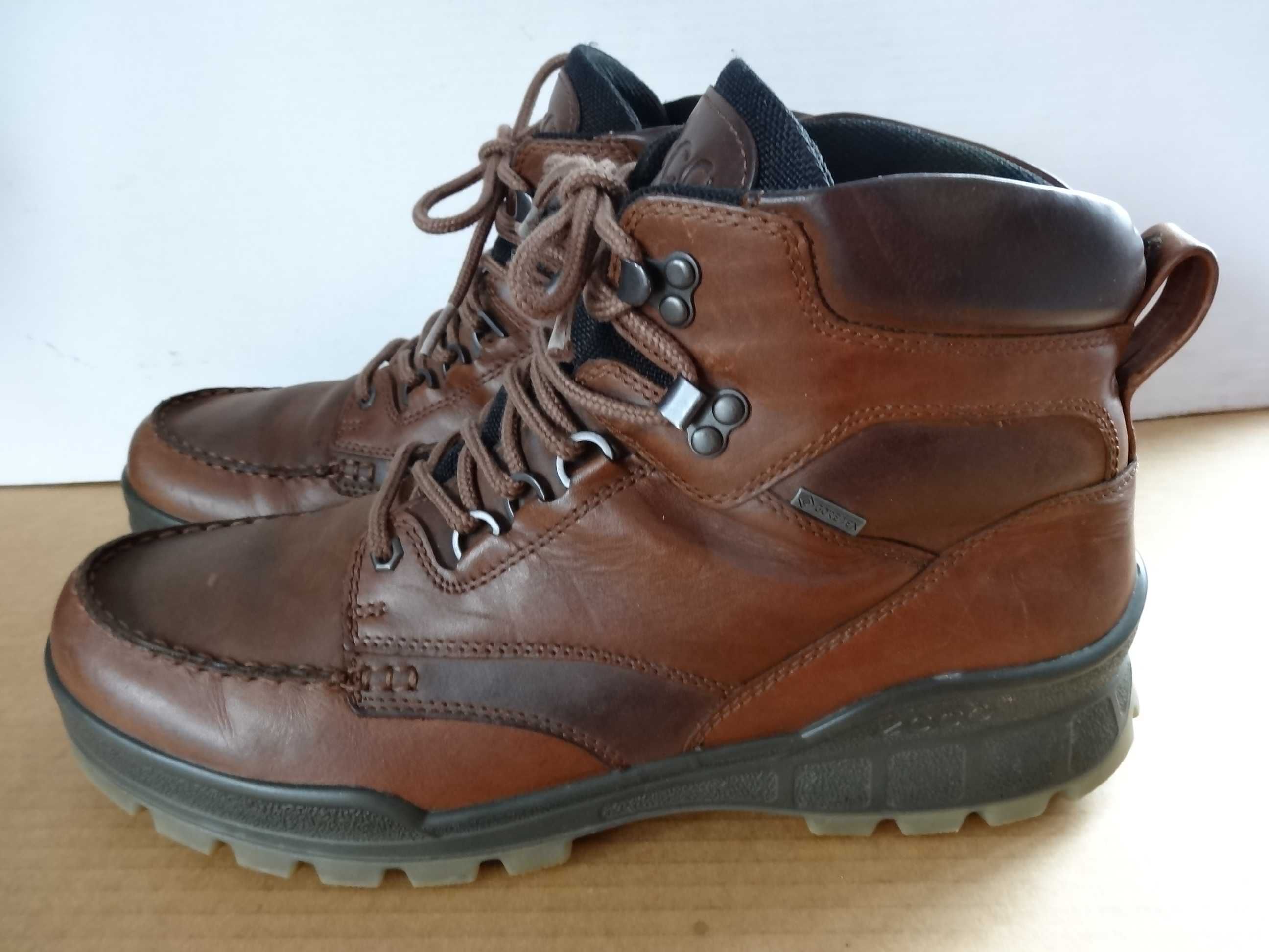 Buty ECCO TRACK 25 GTX roz 48 Gore-Tex Skóra Outdoor Trekking
