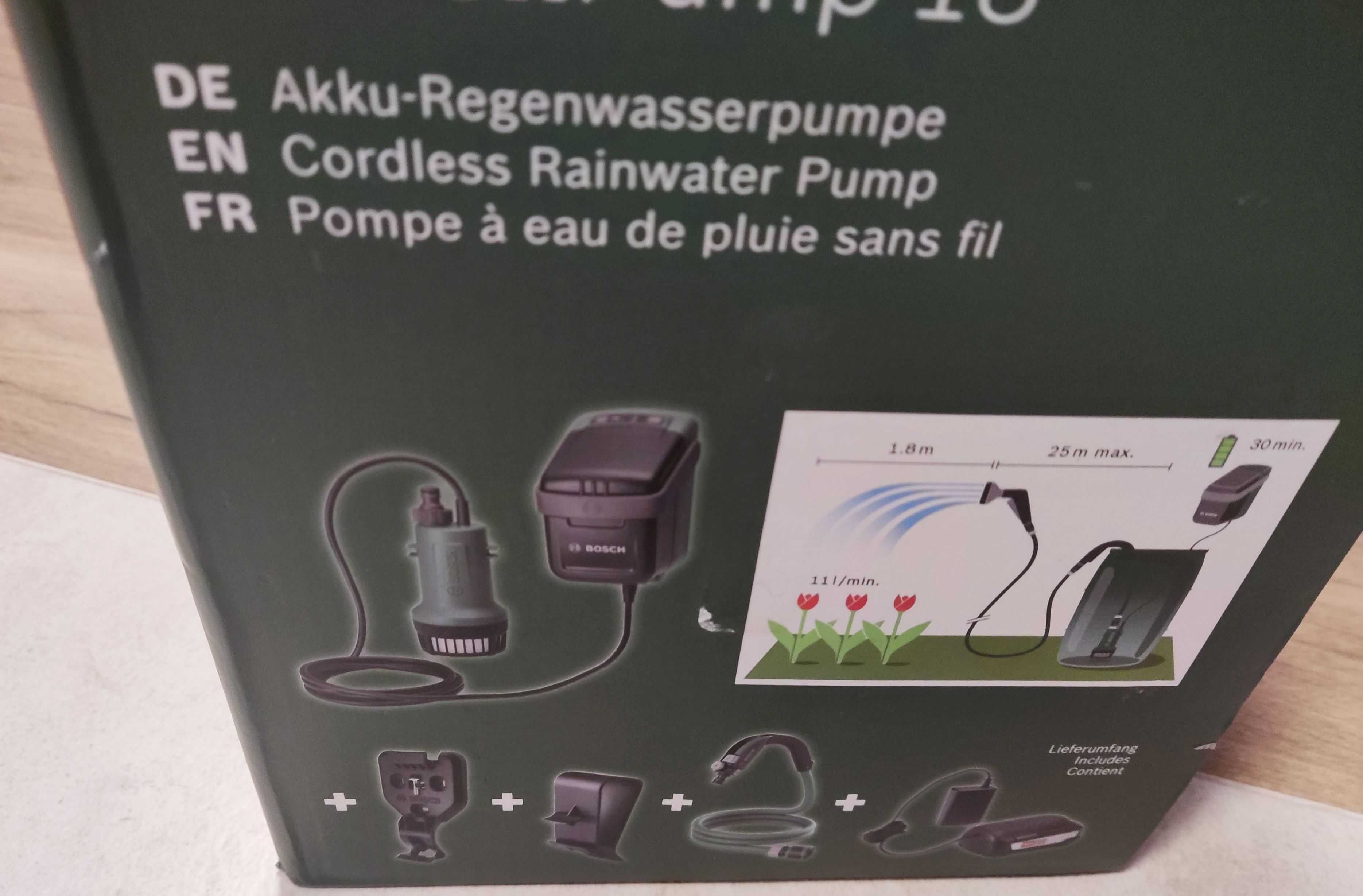 Pompa wody deszczowej Bosch GardenPump 18