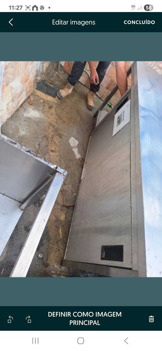 Bancadas em inox varias medidas