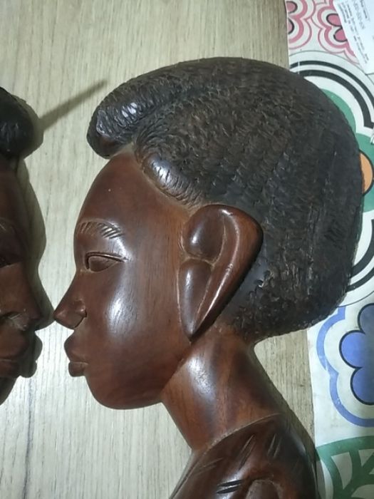 Барельеф из африки ручная работа железное дерево