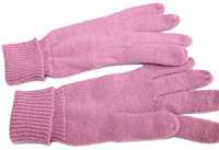 c8 Damskie Różowe Pięciopalczaste Rękawiczki One Size
