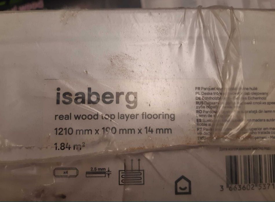 Deska podłogowa nowa trójwarstwowa Isaberg 14 X 190 X 1210 mm GoodHome