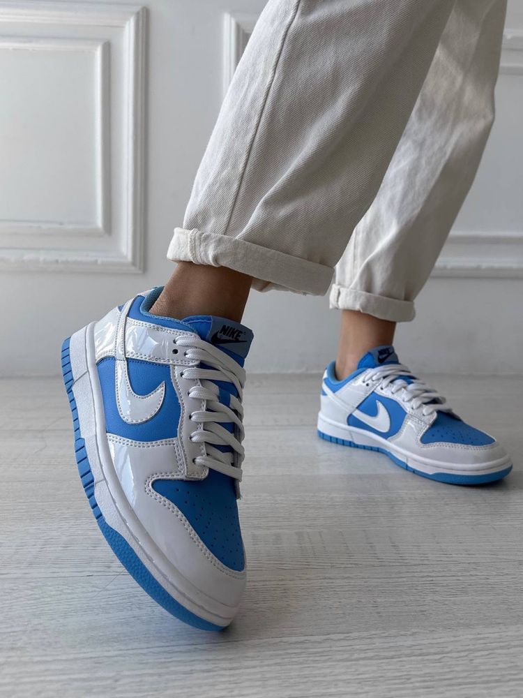 Кросівки Nike Sb Dunk Blue White 36-40 Без передоплати