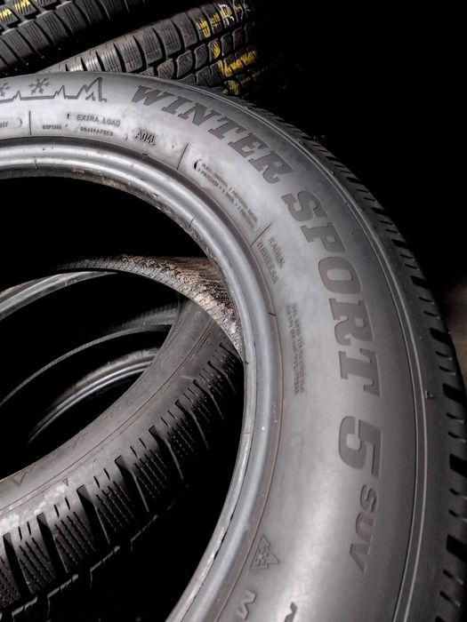 Шини бу 225/60 R17 Dunlop Winter Sport 5 SUV Комплект Зима