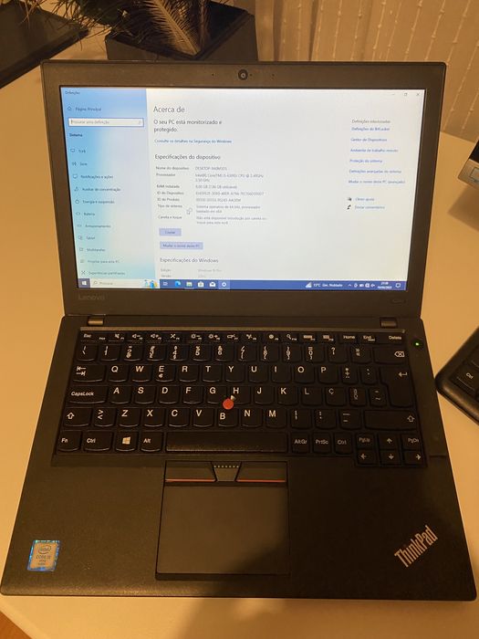 Lenovo Thinkpad x260 I5 8gb RAM 256gb SSD