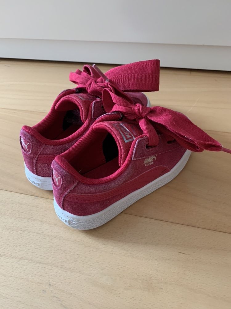 Puma Basket Heart Lace