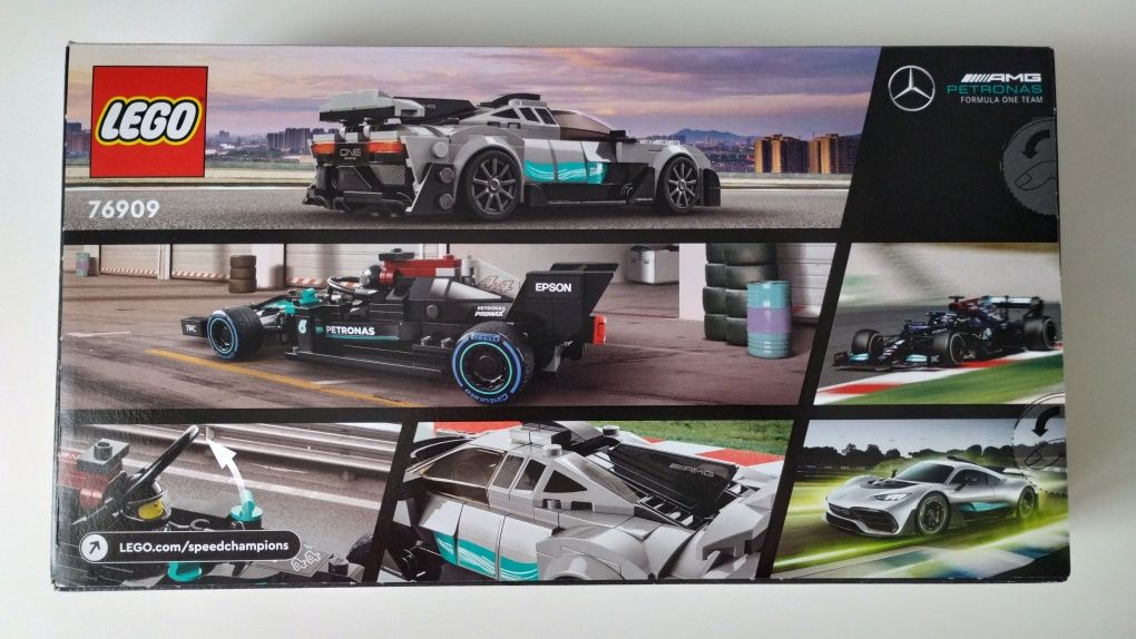 Zestaw Mercedes-AMG F1 i Mercedes-AMG ONE LEGO Speed Champions NOWE