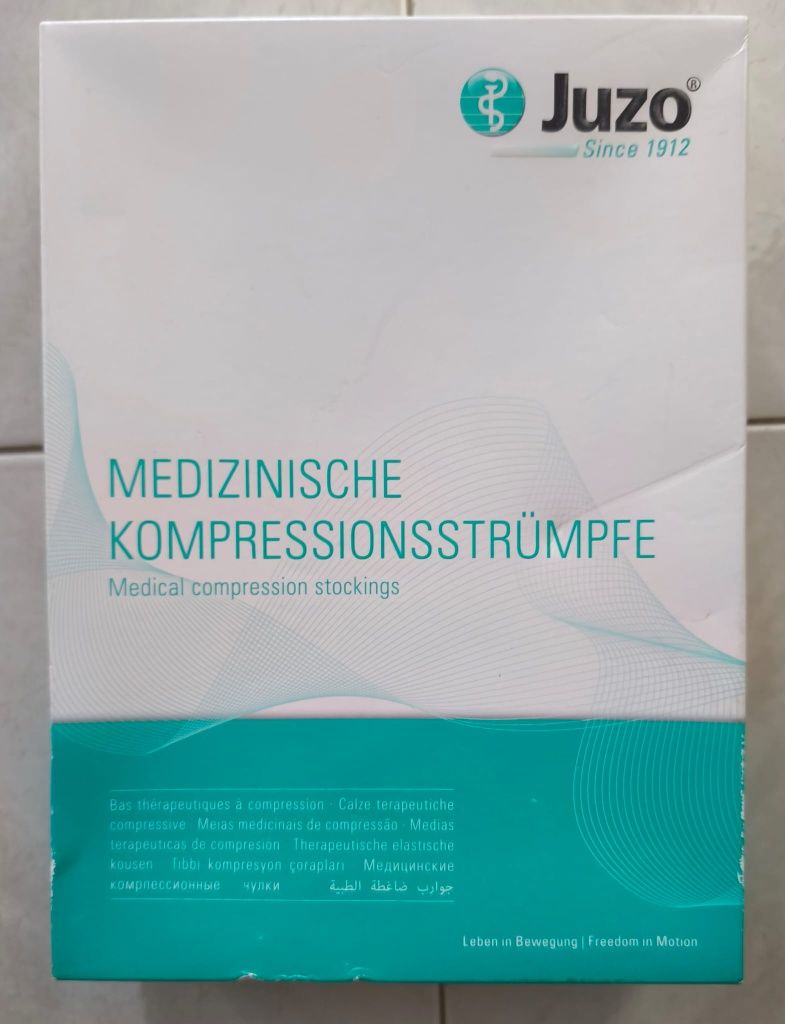Collan sem biqueira de compressão elástica JUZO IV/L Nova e usada