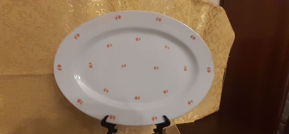 Giesche - przedwojenna porcelana  - owalny półmisek
