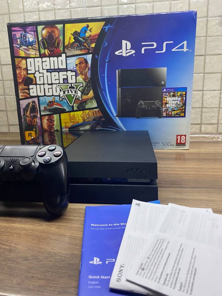 PlayStation 4 500 gb. Ідеал+Гарантія+60ігор. FIFA 23