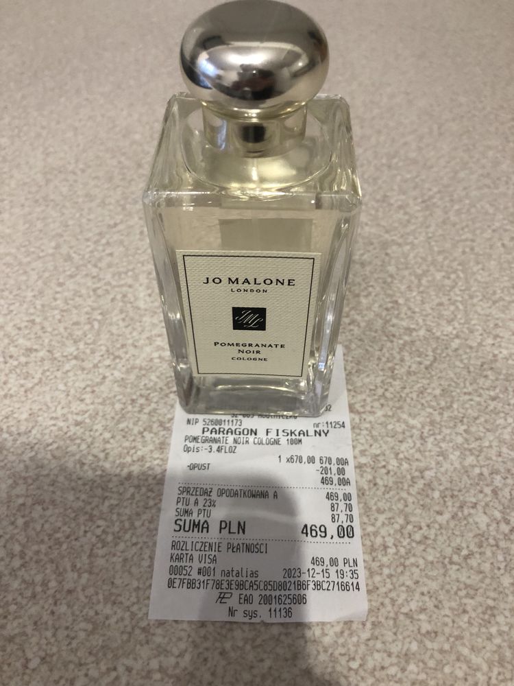 Perfumy Jo Malone London Pomegranate Noir Cologne