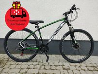 Алюмінієвий велосипед Cross Tracker 27.5" Рама 17" black-green