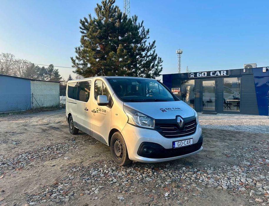 GO CAR wynajem aut dostawczych i 9 osobowych Renault Trafic