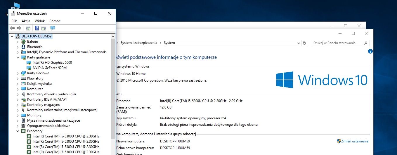 Laptop ASUS X555L Intel Core i5 12 GB Ram Nowy Dysk SSD 512 GB