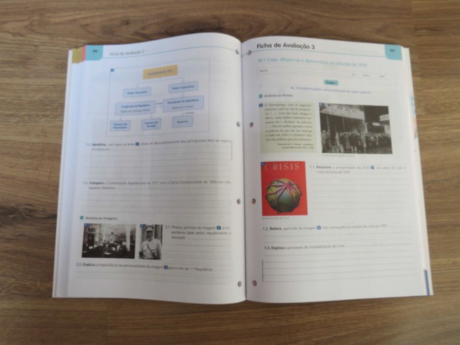Caderno de atividades de História, 9º Viva a História!