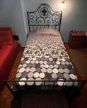 Cama 202x114 . Colchão 195x106
