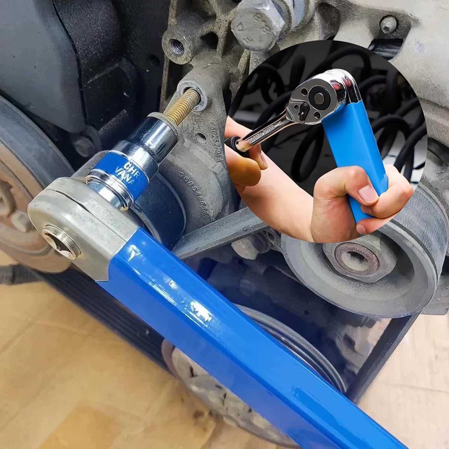 Chave de extensão universal, com adaptador 1/2", 1/4" e 3/8"