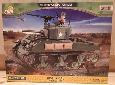 Klocki COBI - 2464 - Sherman M4A1 - nowe