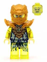 Figurka ludzik LEGO klocki z serii Ninjago postać Jay Golden njo797