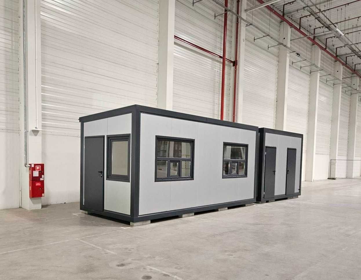 Kontener biurowy socjalny 18m2 6x3m w hali PRODUCENT