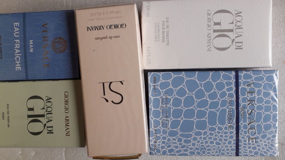 Giorgio Armani Aqua di Gio.Armani Si.Versace Man Fraiche.лот.100мл