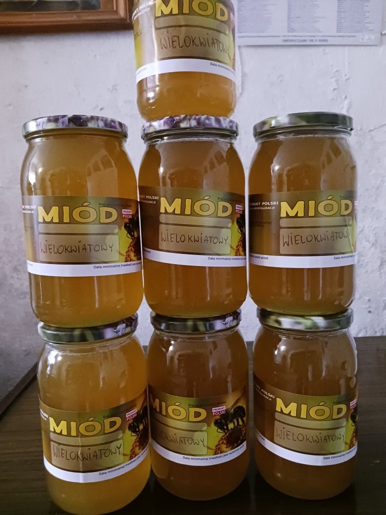 Miód psczeli zeszłoroczny