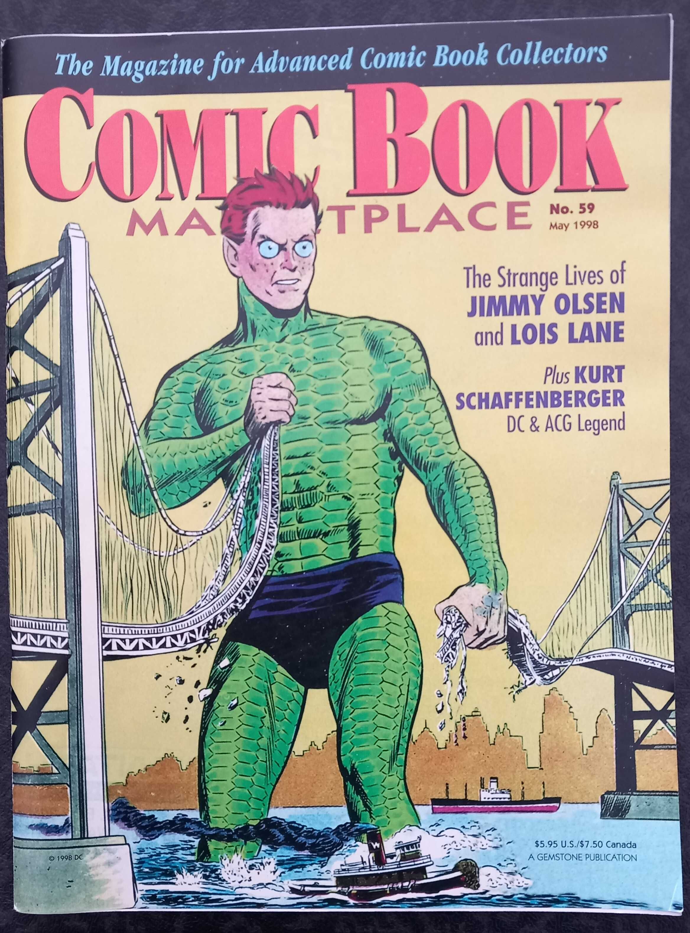 Revista Comic Book Marketplace nº 59 [Maio de 1998]