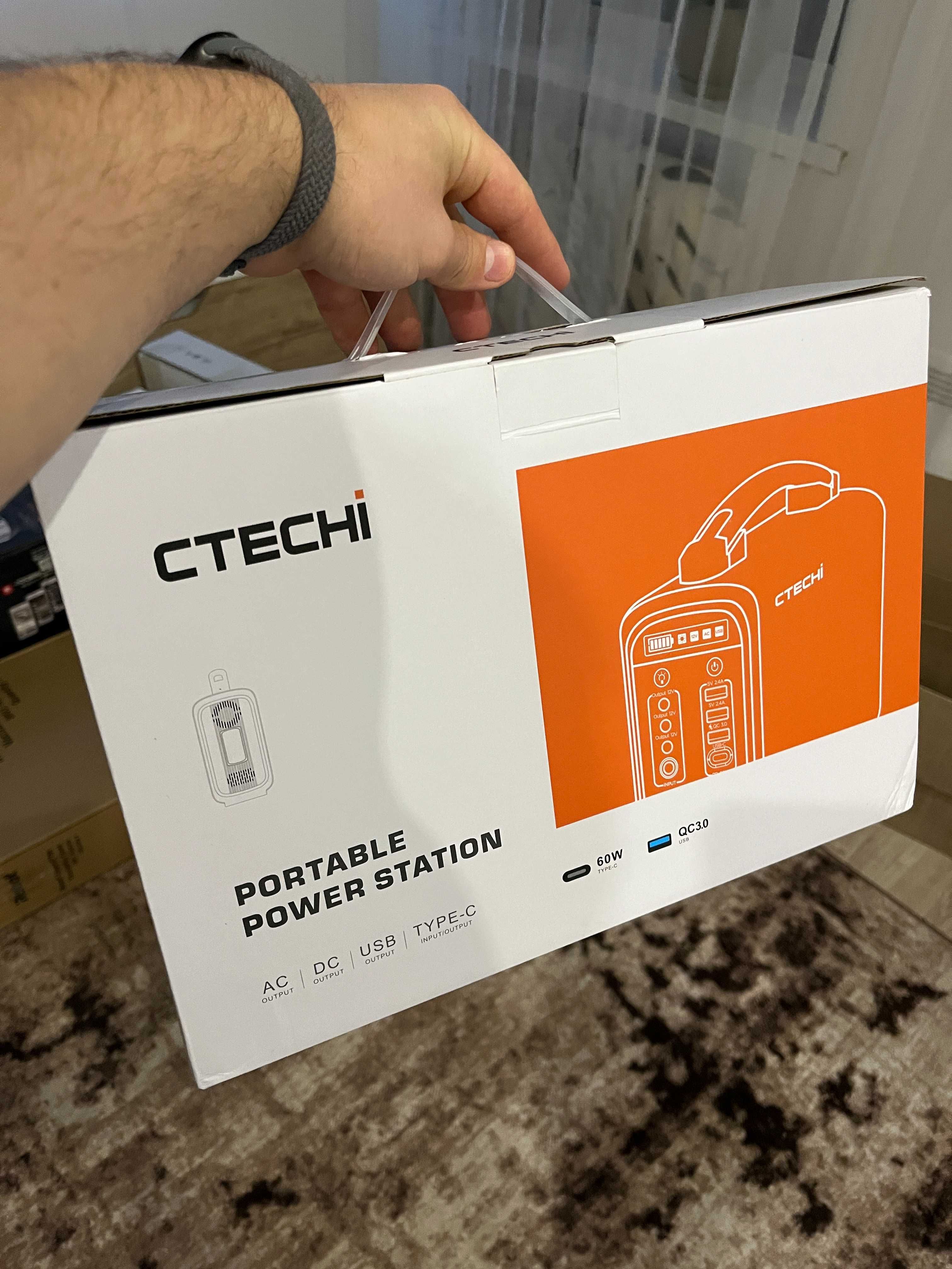 Портативна зарядна станція CTECHi