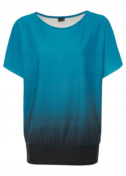 B.P.C t-shirt niebieski cieniowany 44/46.