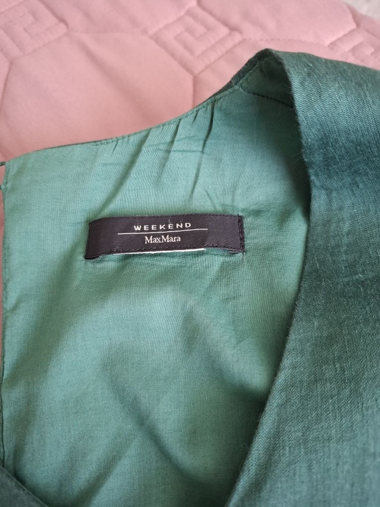 Розкішна сукня Weekend Max Mara з льону та шовку