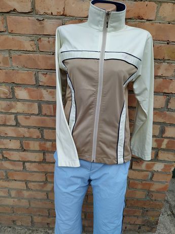 Женская спортивная кофта, куртка, олимпийка, размер S-М