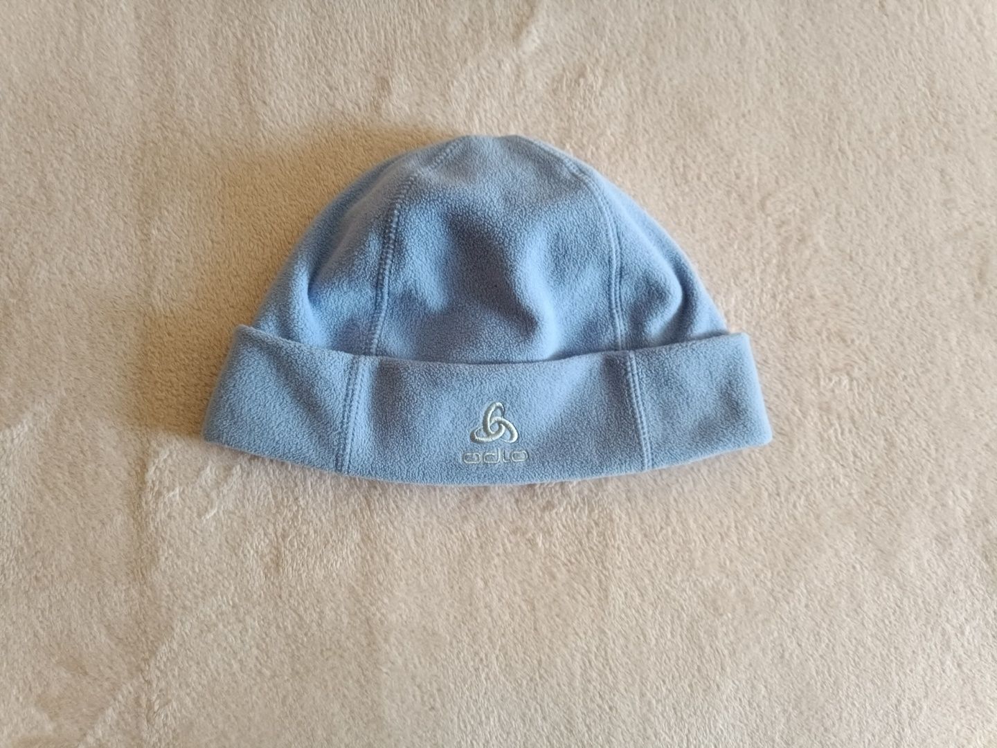 Odlo флісова шапка біні блакитного кольору