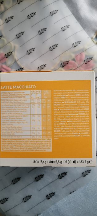 Kapsutki Nescafe Dolce Gusto Latte 
Macchiato kawa w kapsutkach (8x
17